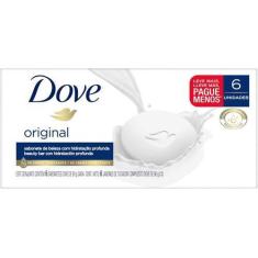 Imagem de Kit 6 Sabonetes Dove Original 90G - Unilever