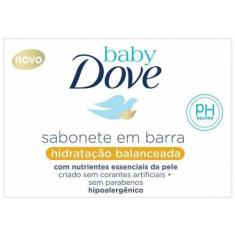 Imagem de Sabonete Em Barra Infantil Baby Dove - Hidratação Balanceada 75G