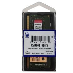 Imagem de Memória RAM ValueRAM 8GB ddr4 2666 Kingston KVR26S19S8/8 para notebook pc4 m84