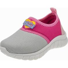 Imagem de Tênis Infantil Feminino Calce Fácil - Club Happy-Feminino