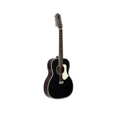 Imagem de VIOLÃO 000 12 CORDAS NON-CUTAWAY EQ AÇO T/SPRUCE B/S AGATHIS LATIN AMERICA AZTECA XII NC BKS TAGIMA