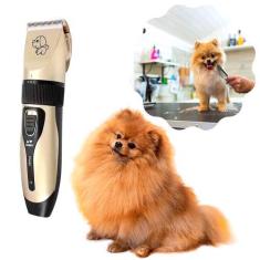 Imagem de Máquininha de Tosar Cachorro Removedor Aparador De Cortar Pelos Pet An
