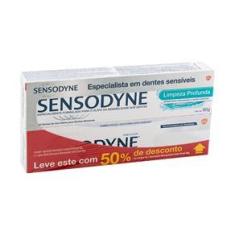 Imagem de Creme Dental Sensodyne Branqueador + Limpeza Profunda 90g