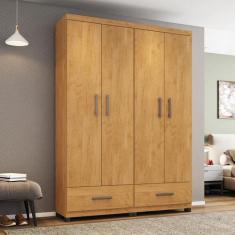 Imagem de Guarda Roupa Modulado 4 Portas França Carvalho - Bymadero Mobilia