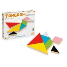 Imagem de Brinquedo Educativo Tangram Colors 7 Pçs Madeira Junges 626
