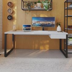 Imagem de Escrivaninha Yon Presidente com 1 Gaveta 190x70x75