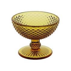 Imagem de Jogo de 6 Taças de Vidro Âmbar Decoração Jantar