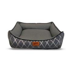Imagem de Cama Baw Waw Amor De Conforto Grafite Para Cães E Gatos - Tamanho M