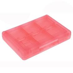 Imagem de MOOKEENONE Caixa de cartucho com suporte de cartão de jogo 28 em 1 para acessórios Nintendo DS