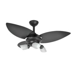 Imagem de Ventilador de Teto Infinity Lótus Spot Preto 3 Pás 220 V 1026