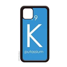 Imagem de Elementos de Química Tabela de Período Alcali Metal Potássio K para iPhone 12 Pro Max Capa para Apple Mini Mobile Case