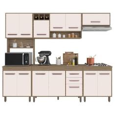 Imagem de Cozinha 5 Peças Barcelona Carvalho OAK Off White  Poliman