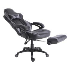 Imagem de Cadeira Escritório Gamer Pro Reclinável Lombar Pescoço E Pés