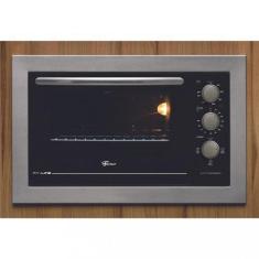 Imagem de Forno Elétrico de Embutir Fischer Inox Fit Line 48L, Inox, 220V
