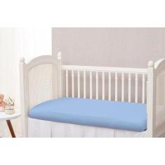 Imagem de Lençol Avulso Para Colchão De Berço Super Macio Percal 180 Fios 80% Al