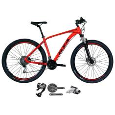 Imagem de Bicicleta Aro 29 GTA Insane 27v Shimano Altus K7 Freios Hidráulicos Suspensão Com Trava-Unissex