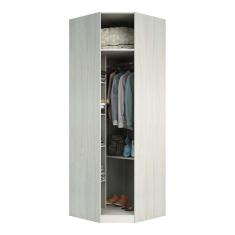 Imagem de Guarda Roupa 83,8cm 5 Prateleiras 1 Cabideiro Legno Crema