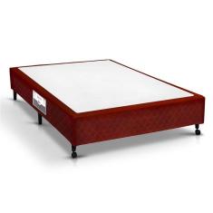 Imagem de Cama Box Base Universal Casal Poli Tecido Wine (138x188x23) - Castor