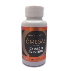 Imagem de Óleo De Avestruz Ômega 3, 6, 7 E 9 - 60 Cápsulas
