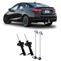 Imagem de Amortecedor + Bieleta Chevrolet Cruze Dianteira 2011 Até 2018 O Par