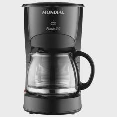 Imagem de Cafeteira Elétrica Mondial Pratic CN-01 20 Xícaras - Preta - 127 v