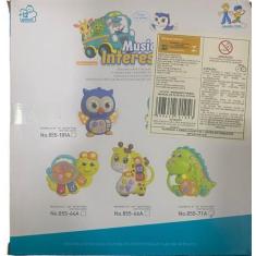 Imagem de Brinquedinho Musical Para Bebês Teclado Infantil Com Sons De Animais -