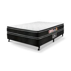 Imagem de Cama Box Casal Castor Black E White Air Double Face D33 138X188x54 + B