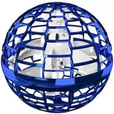 Imagem de Brinquedo Lançador Spinner  Flynova  Bola Esfera Mini  Azul - Fun Game
