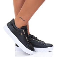 Imagem de Tenis Infantil e Adulto Feminino Casual Escolar Estilo Shoes, Preto, 4
