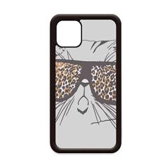 Imagem de Capa com estampa de leopardo, cabeça de gato para iPhone 12 Pro Max para Apple Mini Mobile Case