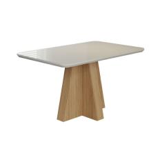 Imagem de Mesa Maite 130 cm Cimol Nature/Off White