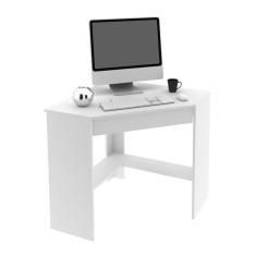 Imagem de Mesa para Escritório de Canto Office ME4169 Tecnomobili 1 Gaveta Branca