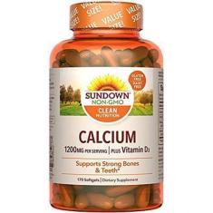 Imagem de Suplemento Sundown Cálcio 1200Mg Com Vitamina D3 - 170 Softgels