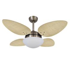 Imagem de Ventilador De Teto Volare Bronze Vd42 4 Pás Natural 127V