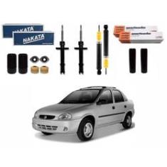 Imagem de Kit Amortecedor Dianteiro Traseiro Nakata Chevrolet Corsa Sedan Classic 1.0 1996 A 2010