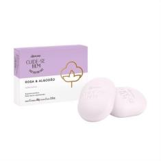 Imagem de Sabonete Em Barra Cuide-Se Bem Rosa E Algodão 2 Unidades De 80G - O Bo