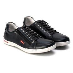 Imagem de Tenis Sapatenis masculino em couro 100% bovino comfort-Masculino
