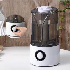 Imagem de Umidificador de Ar com Lâmpada LED Bivolt Ultrassônico Ideal para Saúd