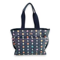 Imagem de Bolsa Athena - Bolsa Para Notebook Grande Corujinhas Azul Marinho