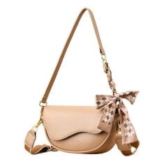 Imagem de Bolsa Feminina Transversal Média Tiracolo  Estilosa - Alwy, Nude