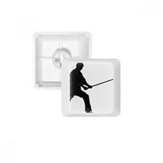 Imagem de Shaolin Stick Chinês Kung Fu Arte Marcial Teclado Mecânico PBT Kit de Atualização para Jogos