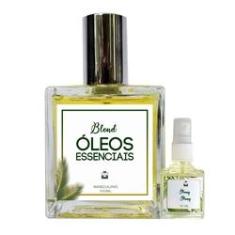Imagem de Perfume Aloés & Lima-Limão 100ml Masculino - Blend de Óleo Essencial Natural + Perfume de presente