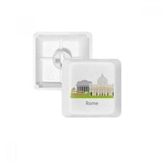 Imagem de Kit de atualização de teclado mecânico PBT teclado mecânico paisagem nacional de Roma da Itália