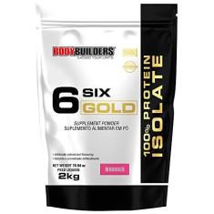 Imagem de Whey Protein Isolado Six Gold 2 Kg Exclusivo - Bodybuilders Sabor Morango