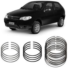 Imagem de Jogo Anel Segmento 0.40 Palio Punto Siena Doblo 1.4 8V 2006 a 2021 TAKAO ASFI14A