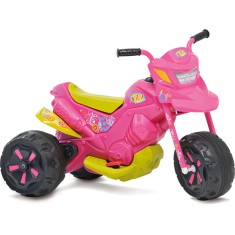 Triciclo Infantil Moto Uno Rosa Calesita 1 à 5 Anos