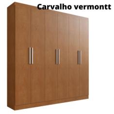 Imagem de Roupeiro Herval 1127 Carvalho Vermontt Sem Espelho