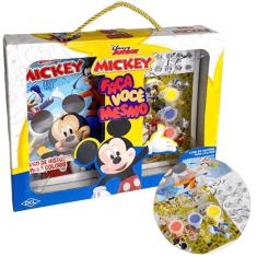Imagem de Livro Infantil Faça Você Mesmo Turma do Mickey para Colorir