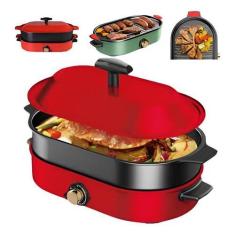 Imagem de Panela Elétrica 110V: Grill Multifuncional Cozinhar - C&E