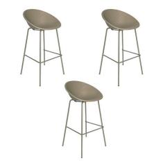 Imagem de Kit 3 Banquetas Drops Fendi - Rivatti